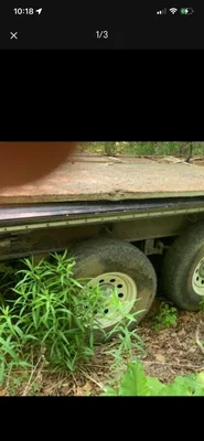 Double axle trailer
