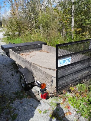 4 1/2 x 8 utility trailer for sale.