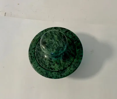 Green Marble Mortar and Pestle
