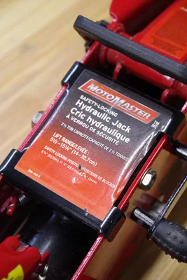 Motomaster 2.5-ton Hydraulic Trolley Jack