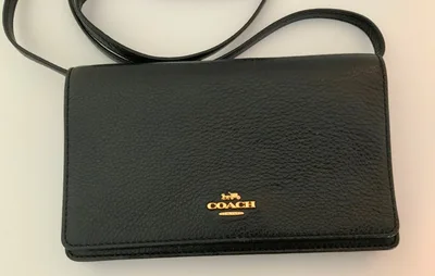 COACH LEATHER PURSE - Crossbody
