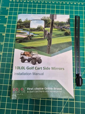 10LOL Golf Cart Side Mirrors