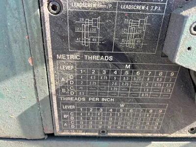 Takang 380GL 15” x 60” metal lathe, 550 volt 3 ph