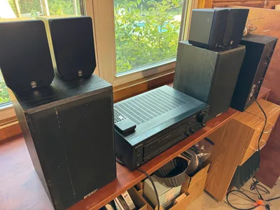 Sony Receiver and Speaker Set