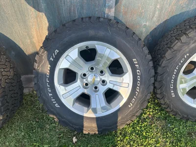 BF Goodrich KO2 265/65r18 on Chev aluminum rims