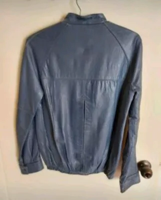 leather coat/jacket..size 34/36..unisex