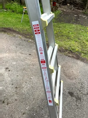 Little Giant 22ft Ladder with Accessories