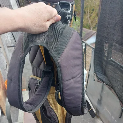 AdamsGolf Stand Golf Bag With Rain Hood - Black & Gold - $25.00