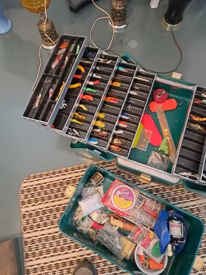 Fishing Tackle and Tackle Boxes