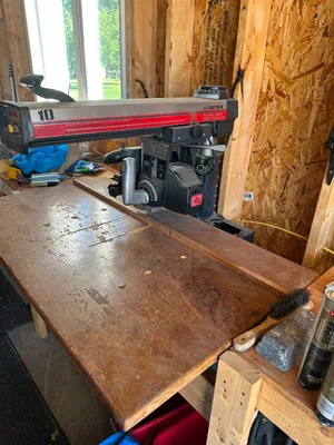 Craftsman 10” radial arm saw