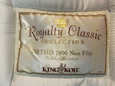 King Koil Royalty Classic Ortho 7000 Mattress plus headboard