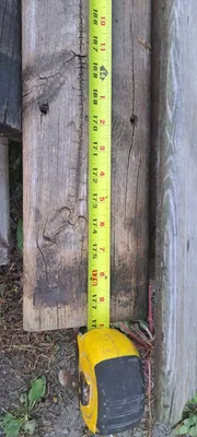 used green pressure treated deck boards