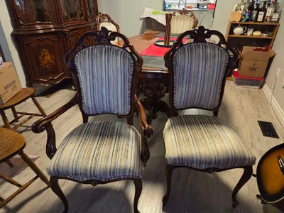 FREE Victorian Style Dining Table & Matching Hutch