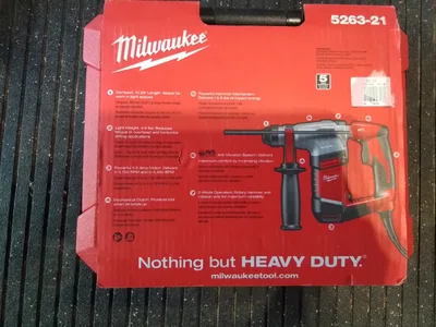 MILWAUKEE SDS PLUS ROTARY HAMMER KIT