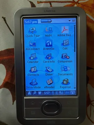 LifeDrive PalmOne device