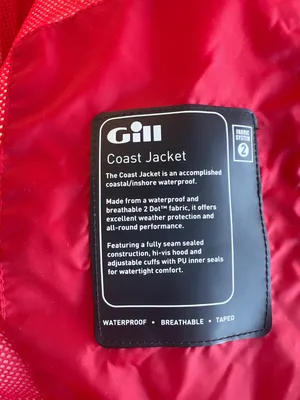 Gill Coast Sailing Jacket