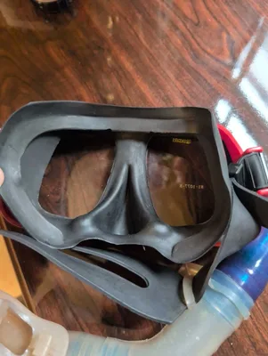 Vintage Ikari Mirage Scuba Mask & Dolfino J-Tube Snorkel – NOS –