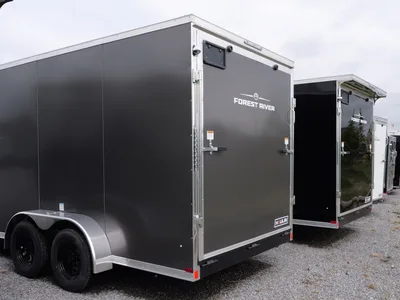 2026 HAULIN 7x16 Tandem Axle Enclosed Trailer