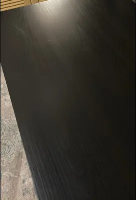 Black IKEA Desk