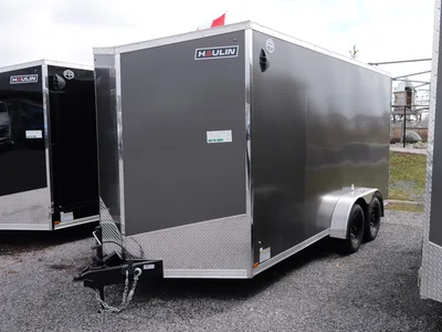 2026 HAULIN 7x16 Tandem Axle Enclosed Trailer