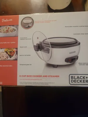 Unopened rice cooker and steamer