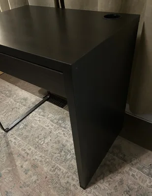Black IKEA Desk