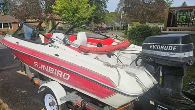 1991 sunbird corsair 160 bowrider, 90hp evinrude v4 2 stroke