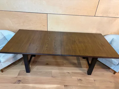 BRAND NEW Dining Table + 10 Refinished Chairs