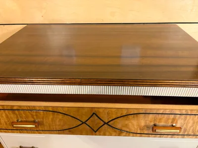 Refinished Vintage 4-Drawer Dresser
