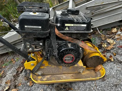 196cc Plate Compactor