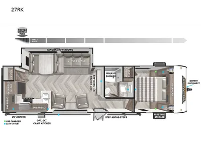 2022 Forest River RV Wildwood 27RK