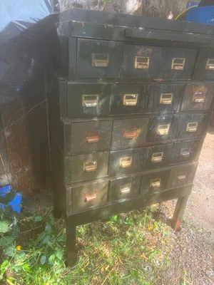 Vintage Beach Modular Steel Cabinet