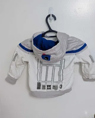 Disney Store R2-D2 Kids Hoodie Coat - Size 3