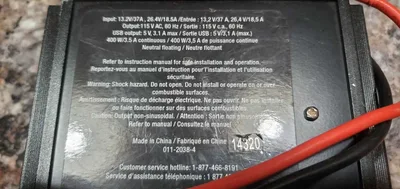 400w 12v/24v inverter
