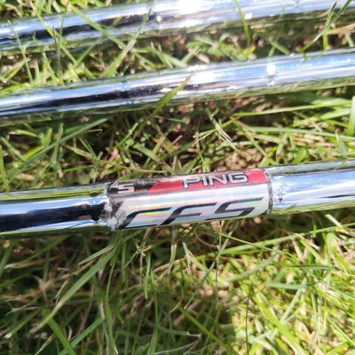 End of season  price drop. Ping Black Dot G20 RH Iron Set (4-W)