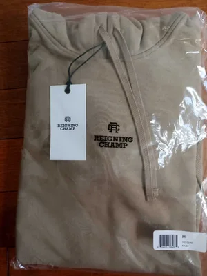 Reigning Champ Men's Midwt Slim, Hoodie, NEW, M, Khaki
