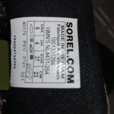 Women's Boots Sorel's Out 'N About  Size 6 Waterproof used