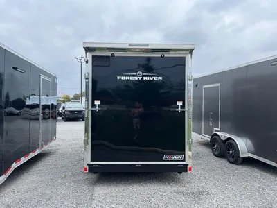 2027 HAULIN 7x14 Tandem Axle Enclosed UTV Trailer w Side Hatch
