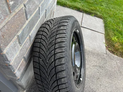 Goodyear Winter Tires on Steel Rims