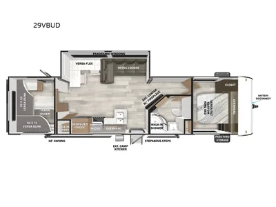 2025 Forest River RV Wildwood 29VBUD