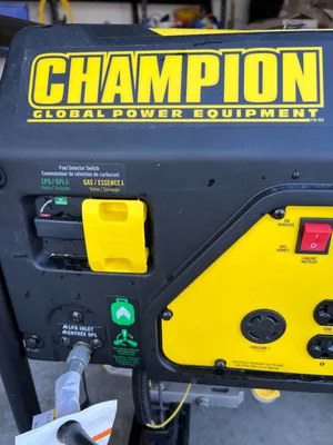Champion Dual Fuel Generator 8125/7325 Starting Watts.