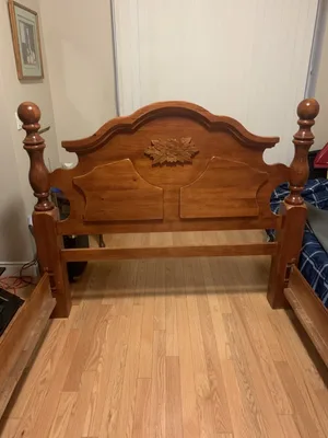 Queen Size Solid Maple Bed Frame