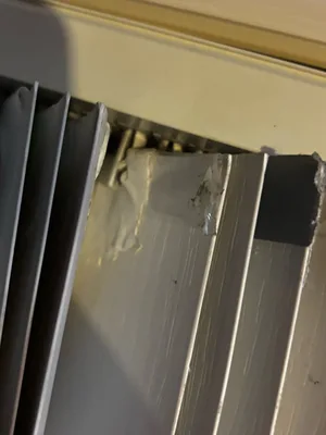 free patio blinds , vertical , used, best for apt