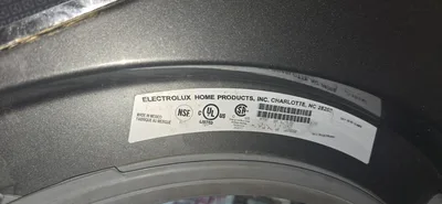 Electrolux Stacked Washer & Dryer, Titanium - $650