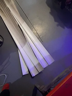free patio blinds , vertical , used, best for apt