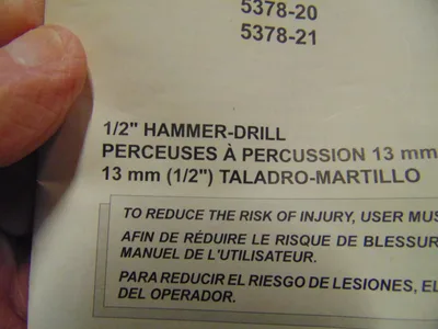 MILWAUKEE 1/2 INCH HAMMER DRILL EXCELLENT WITH CASE