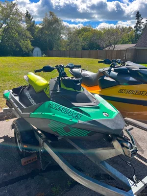 2019 spark trixx and 2021 rxp-x 300 comes with trailer