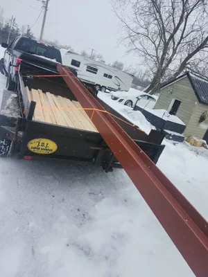 J.D.J. 10 ft Dump Trailer