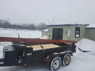 J.D.J. 10 ft Dump Trailer